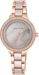 Zegarek Anne Klein Ceramic Rose Gold Swarovski (AK/1418RGTP)