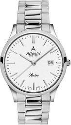 Zegarek Atlantic Męski Sealine 62346.41.21 Szafirowe szkło srebrny