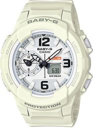 Zegarek BABY-G Damski BGA-230-7B2ER Baby-G Analogowo-cyfrowy beżowy