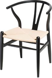  D2 Design Krzesło Wicker czarne
