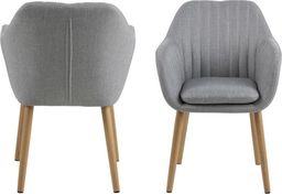 Actona Krzesło Emilia light grey