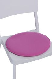 D2 Design Poduszka na krzesło okrągła różowa