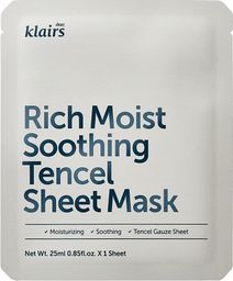  Klairs Rich Moist Soothing Tencel Sheet Mask Regenerująca maska 25ml