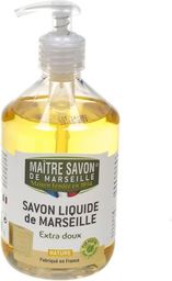  Maître Savon De Marseille Mydło marsylskie w płynie Naturalne Extra Doux 500ml