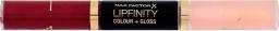 MAX FACTOR Lipfinity Colour+Gloss nr 660 Infinite Ruby Pomadka z błyszczykiem 2x3ml