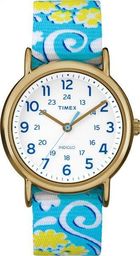 Zegarek Timex Damski TW2P90100 Weekender Indiglo niebieski