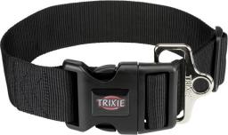 Trixie Obroża Premium czarna r. XXL, M–L: 40–60 cm/50 mm