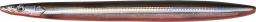  Savage Gear Line Thru Sandeel 85mm 11g Black & Red UV (62183)