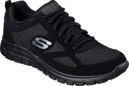  Skechers Buty męskie Burns czarne r. 45 (52635-BBK)