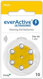  EverActive Bateria do aparatów słuchowych PR70 6 szt.