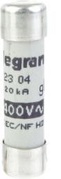  Legrand Wkładka bezpiecznikowa cylindryczna 8,5x31,5mm 4A gG 400V (012304)