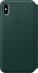  Apple Skórzane etui folio iPhone XS Max - leśna zieleń-MRX42ZM/A