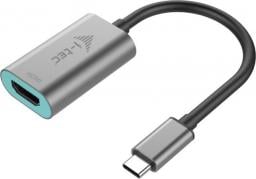 Adapter USB I-TEC USB-C - HDMI Srebrny  (C31METALHDMI60HZ)