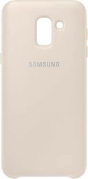  Samsung Etui Samsung EF-PJ600CF J6 2018 J600 złoty/gold Dual Layer Cover