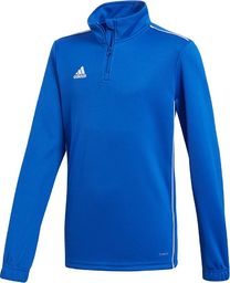  Adidas Bluza piłkarska Core 18 TR Top Y niebieska r. 116 cm (CV4140)