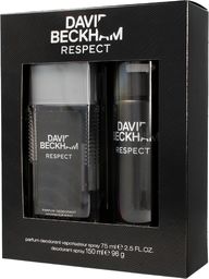 David Beckham David Beckham Respect Zestaw prezentowy (dezodorant spray 150ml+Dezodorant atomizer 75ml)