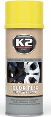 K2 Sport Gumuoti dažai Color Flex K2, Geltona