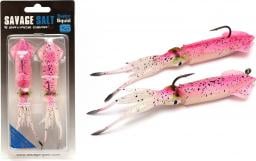  Savage Gear 3D TPE Swim Squid 95mm 10g  Pink Glow 2szt. (62427)