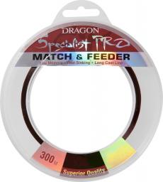  Dragon Fishing Żyłka Pro Match&Feeder brązowa 0.16mm 300m 3.65kg
