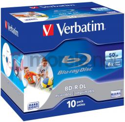 Verbatim BD-R DL 50 GB 6x 10 sztuk (V43736)