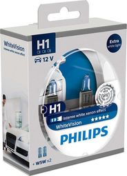 Philips ARWKA H1 12V/55W +60% 2SZT+2SZT W5W PHILIPS WHITEVISION