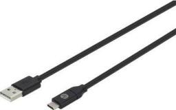 Kabel USB HP USB-A - 3 m Czarny (2UX16AA#ABB)