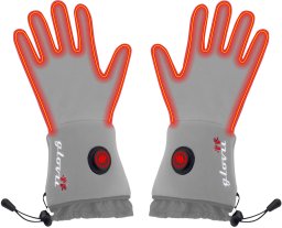 Glovii Rękawice unisex szare r. XS/XXS