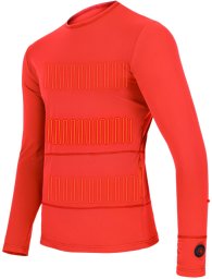 Glovii Ogrzewana bluza czerwona r. L