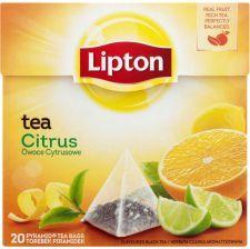  Lipton Herbata czarna aromatyzowana owoce cytrusowe