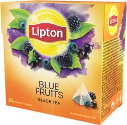  Lipton Herbata czarna Owoce Jagodowe 20 piramidek