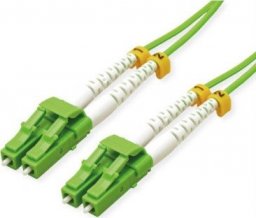  Roline Roline - Patch- Cable - LC Multi- Mode (M) to LC Multi- Mode (M) - 10 m - glass fiber - 50/125 Micrometer - OM5 - halogen free - green