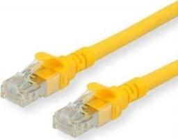  Roline Patchcable - RJ-45-50 cm - UTP - CAT 6a - bezhalogenowy, linka - żółty (21.15.2720)