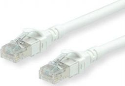 Roline ROLINE - Patch- Cable - RJ- 45 (M) to RJ- 45 (M) - 1.5 m - SFTP, PiMF - CAT 6 - halogen free, shaped, stranded - white (21.15.2664)