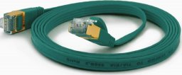  Wantec Wantec flates CAT6A FTP Patch Cable - 2 m - Cat6a - F/UTP (FTP) - RJ- 45 - RJ- 45 - green (7105)