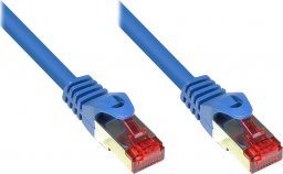  Good Connections RNS Patch Cable with Rastnasenschutz, Cat. 6, S/FTP, PiMF, PVC, 250MHz, blue, 2m, Good Connections (8060- 020B)