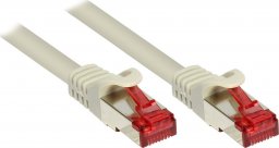 Good Connections RNS Patch Cable with Rastnasenschutz, Cat. 6, S/FTP, PiMF, PVC, 250MHz, gray, 15m, Good Connections (8060- 150)