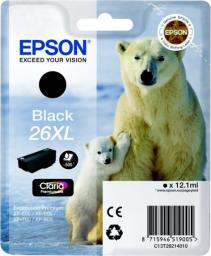 Tusz Epson tusz T2621 XL / C13T26214010 (black)