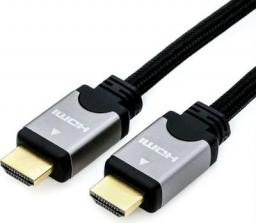 Kabel Roline HDMI - HDMI 7.5m srebrny (JAB-3738159)