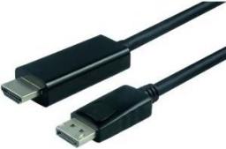 Kabel Value DisplayPort - HDMI 10m czarny (JAB-3602067)