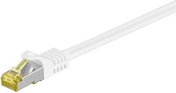  Goobay Wentronic goobay - Network cable - RJ- 45 (M) to RJ- 45 (M) - 7,5m - SFTP, PiMF - Cat.7 RohCable - halogen free, shaped - white (91096)