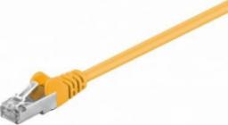  Goobay Wentronic goobay - Network cable - RJ- 45 (M) to RJ- 45 (M) - 20,0m - Foiled Unshielded Twisted Pair (F/UTP) - CAT 5e - shaped - yellow (50867)