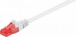  Goobay Wentronic Goobay CAT 6 Patch Cable, U/UTP, white, 1 m - CCA coppergemisch (68633)