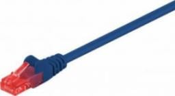  Goobay Wentronic Goobay CAT 6 Patch Cable, U/UTP, blue, 2 m - CCA coppergemisch (68452)