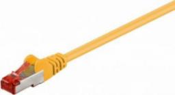  Goobay Wentronic Goobay CAT 6 Patch Cable, S/FTP (PiMF), yellow, 1 m - LSZH halogen free, copper (68300)