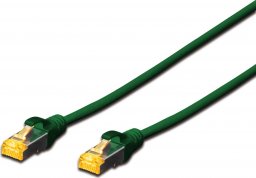  Digitus Assmann / Digitus CAT 6A S-FTP PATCH C. LSOH. CU CAT 6A S-FTP Patch Cable, LSOH, Cu, AWG 26/7, Length 10m, color green Length 10m, color green (DK-1644- A-100 / G)