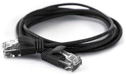 Wantec Wantec 7310 U/UTP (UTP) black 0.2m Cat6a Network cable (7310)