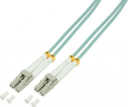  LogiLink Logilink - Patch- Cable - LC Multi- Mode (M) - LC Multi- Mode (M) - 3 m - glass fiber - 50/125 Micrometer - OM3 - halogen free - Aquamarine (FP3LC03)