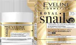  Eveline Royal Snail 70+ Skoncentrowany Krem aktywnie regenerujący na dzień i noc 50ml