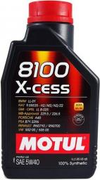 Olej silnikowy Motul 8100 X-Cess syntetyczny 5W-40 1L