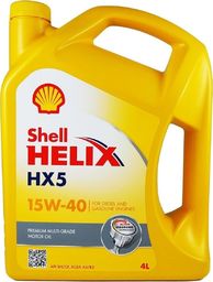  Shell OLEJ SHELL 15W40 4L HELIX HX5 SL/CF